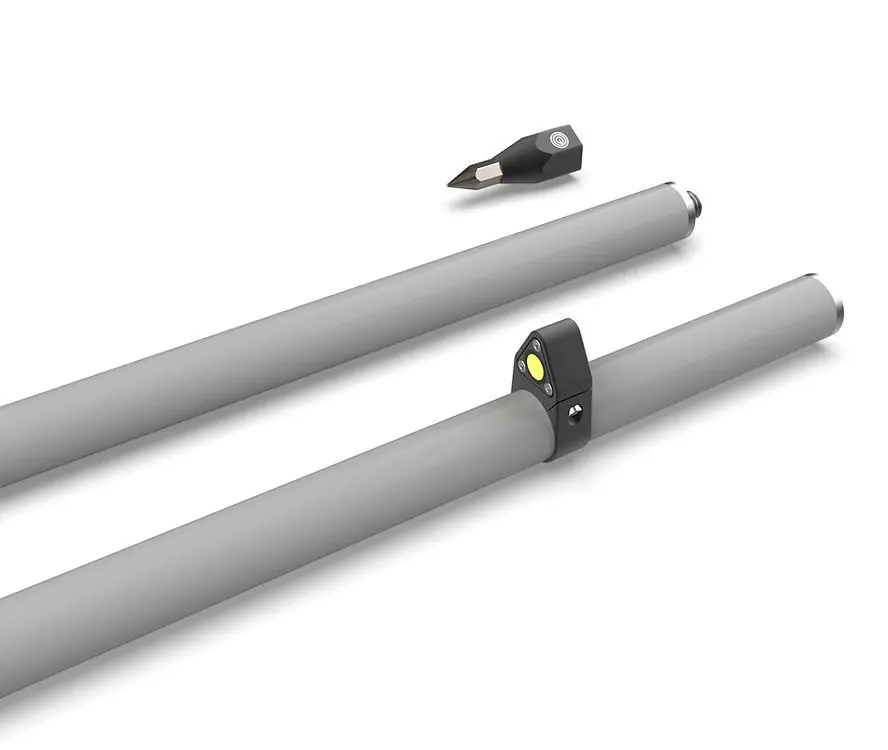 GPS ROD - 2 Piece 2M (aluminum)