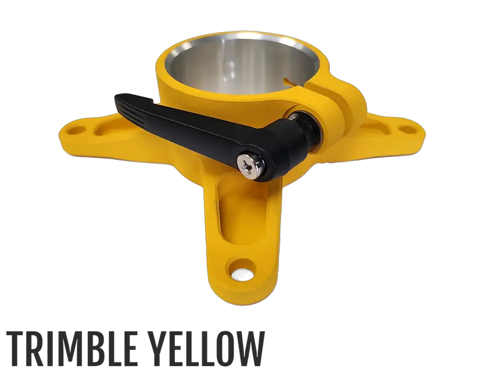 Globe Bracket Assembly (incl. Ratchet HEX Handle Premium) ( Trimble Yellow )