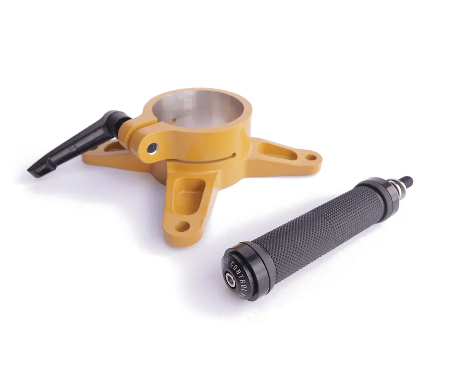 Globe Assembly KIT (incl. Ratchet HEX Handle Premium, Globe Handle Premium) "cat Yellow"