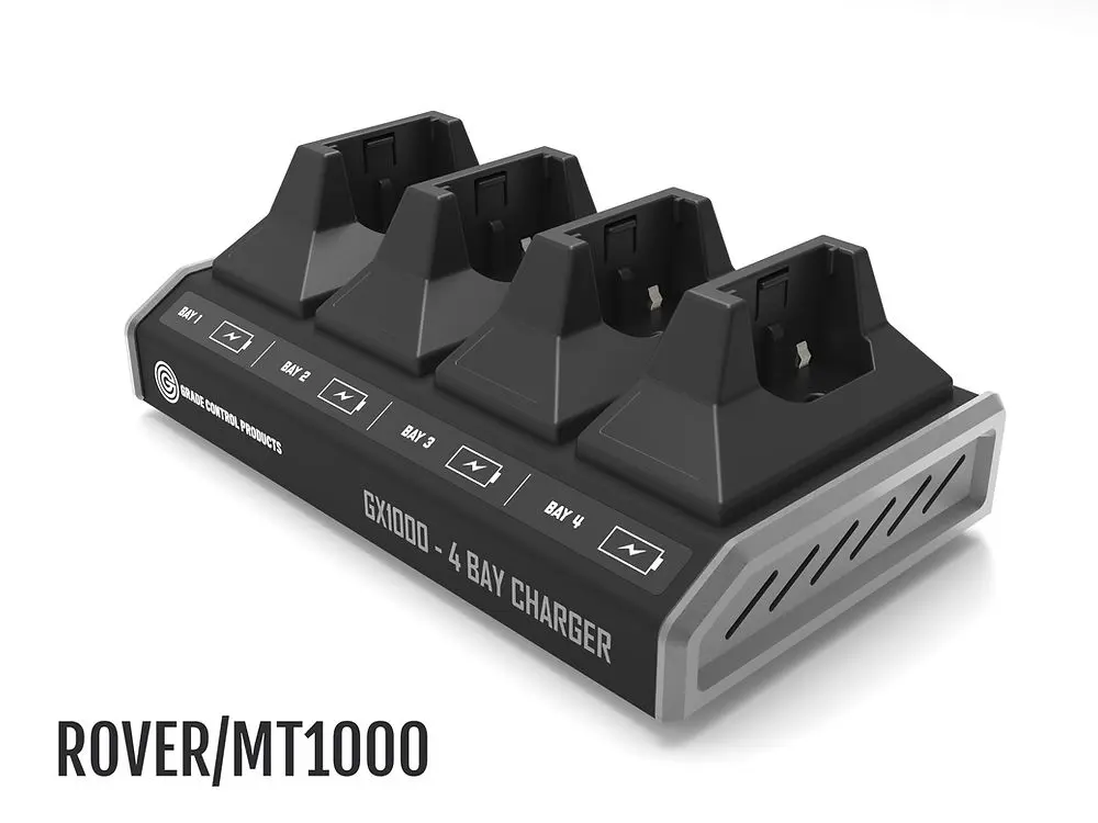 Gx1000 - 4 BAY Charger Rover/mt1000 Battery