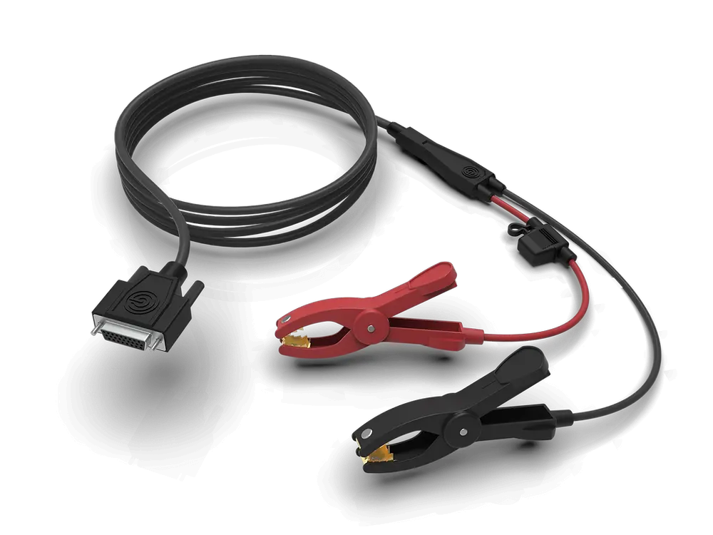 12V Base Power Cable (serial Port TO Alligator Clips)